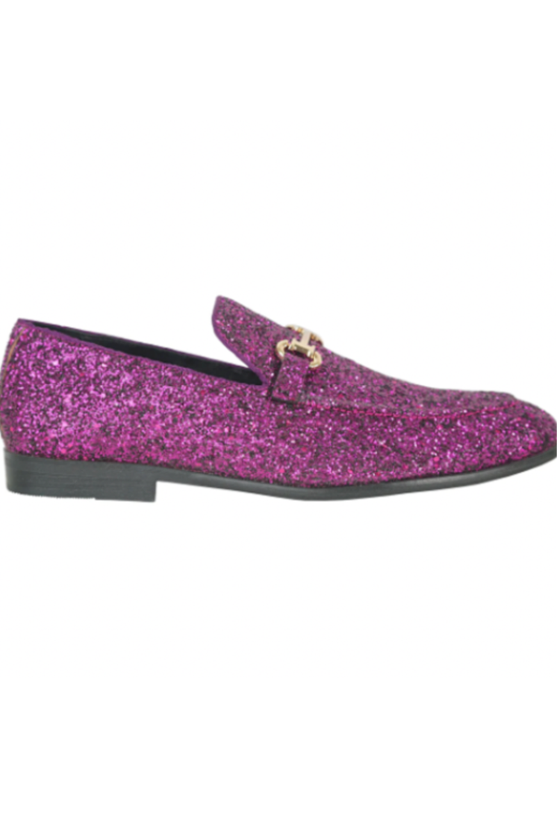 Bravo Glitter Purple Shoes 10 Medium (D)