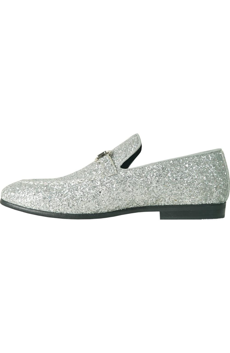 Bravo Glitter Silver Shoes 16 Medium (D)