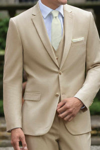 Tan Sharkskin Vest