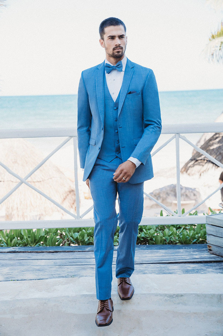 light blue dress pants for men Mens Light Blue Slim Fit Stretch Dress Pants Lightweight Performance Fabric 28/28
