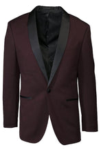 BLACKTIE "Sebastian" Burgundy Pindot Tuxedo Jacket (Separates)