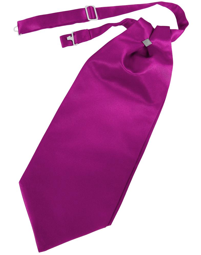 Cardi Fuchsia Luxury Satin Cravat
