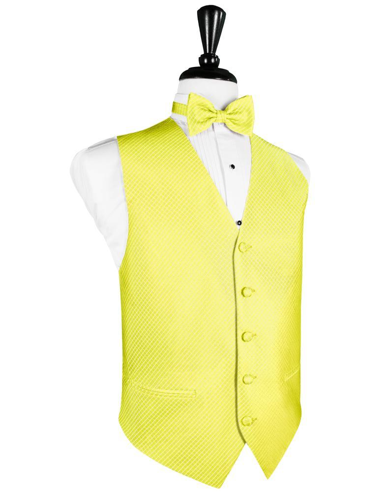 Lemon Palermo Tuxedo Vest