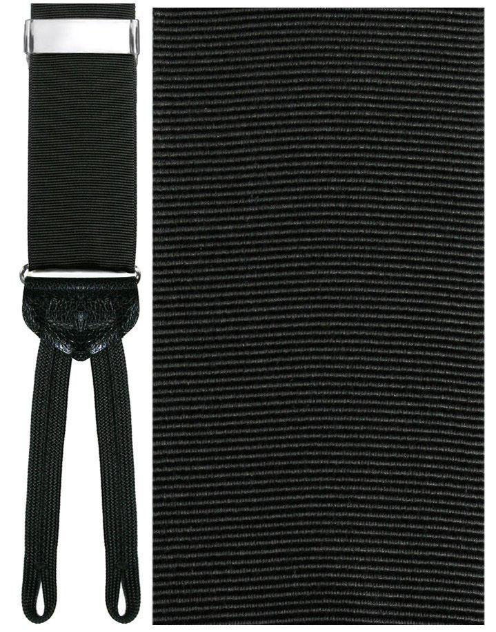 Cardi "Mantova" Black Suspenders
