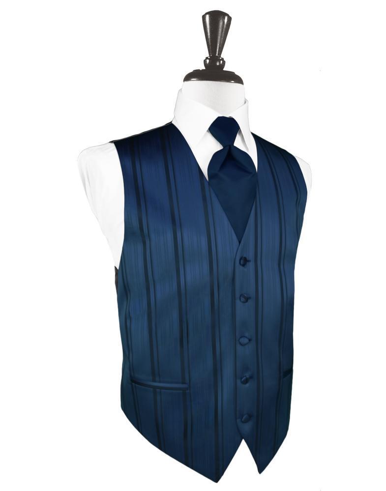 Peacock Striped Satin Tuxedo Vest – Buy4LessTuxedo.com