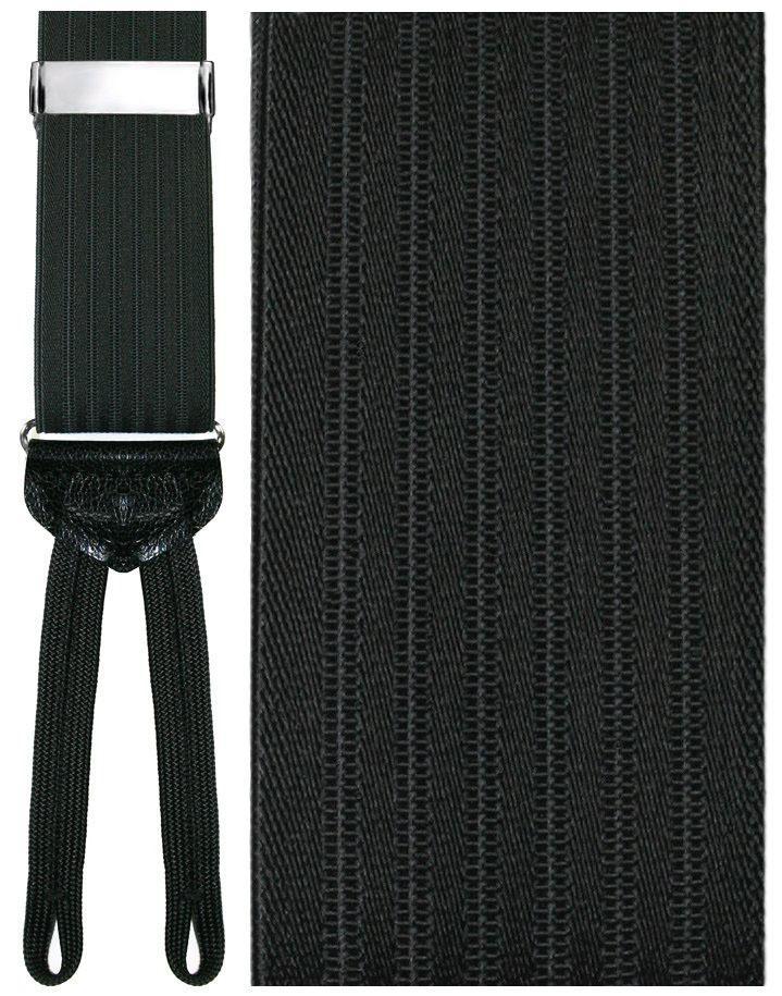 Cardi "Piedmont" Black Suspenders
