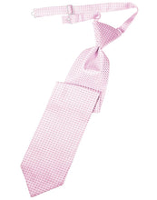 Cardi Pre-Tied Pink Venetian Necktie