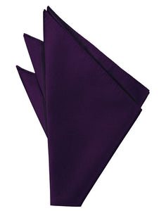 Cardi Raisin Solid Twill Pocket Square