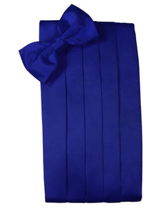 Cardi Royal Blue Luxury Kids Satin Cummerbund