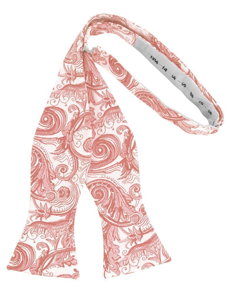 Coral Tapestry Bow Tie Coral Tapestry Bow Tie