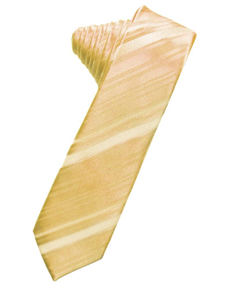 Harvest Maize Striped Satin Necktie Harvest Maize Striped Satin Necktie