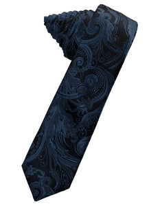 Peacock Tapestry Skinny Necktie
