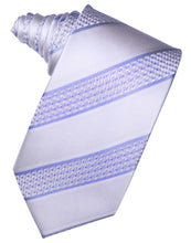 Periwinkle Venetian Stripe Necktie