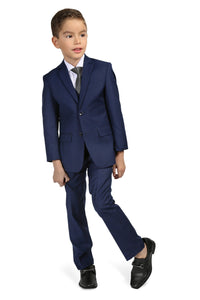 Ferrecci "Jax" Kids Indigo Suit 5-Piece Set