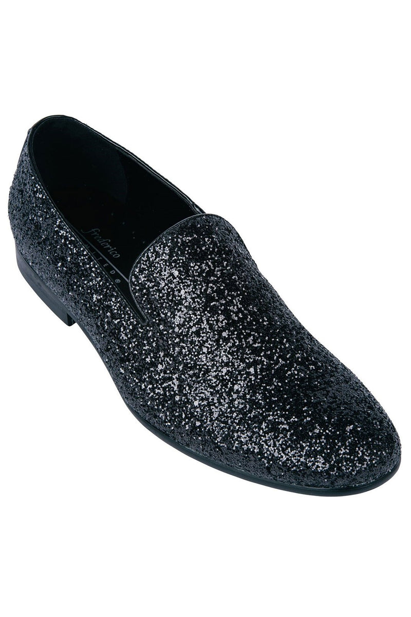 Black Sparkling Dress Shoes