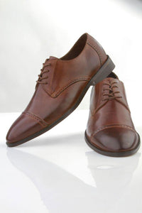 Frederico Leone "Windsor" Brown Frederico Leone Tuxedo Shoes