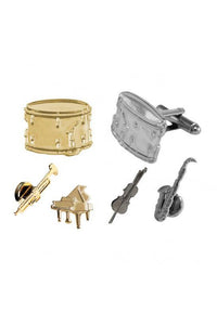 Pioneer Musical Instruments Studs and Cufflinks Set
