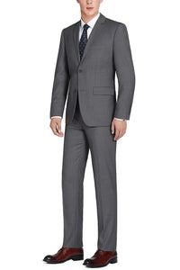 RN Collection "Rafael" Dark Grey 2-Button Notch Suit