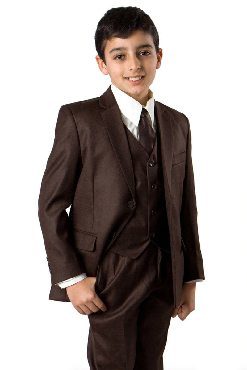 TSJ×TK SUITS BROWN 4 TSJ×TK SUITS BROWN 4 TAYION Mens Classic fit Suit Jacket