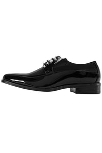 Viotti "179" Black Striped Tuxedo Shoes