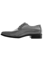 Viotti "179" Grey Striped Tuxedo Shoes