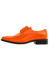 Viotti "179" Orange Striped Tuxedo Shoes