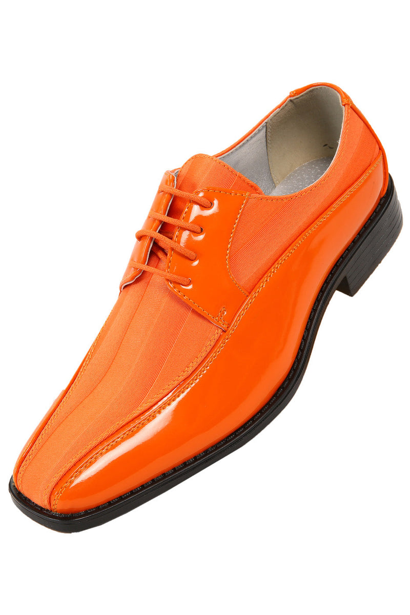 179" Orange Striped Tuxedo Shoes 179" Orange Striped Tuxedo Shoes