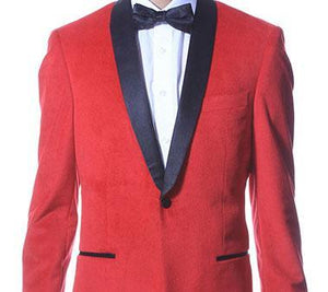 Seeing Red in Men's Formal Attire