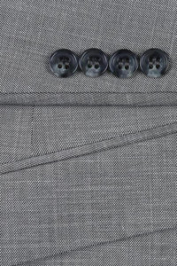 Grey Solid 2-Button Notch Suit (2-Piece Set)