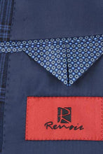 Navy Windowpane 2-Button Notch Suit (2-Piece Set)