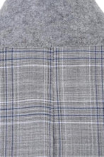 Grey Windowpane 2-Button Notch Suit (2-Piece Set)