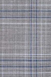 Grey Windowpane 2-Button Notch Suit (2-Piece Set)