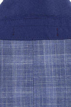 Blue Check 2-Button Notch Suit (2-Piece Set)