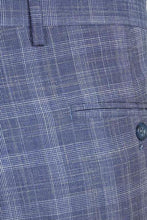 Blue Check 2-Button Notch Suit (2-Piece Set)