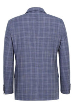 Blue Check 2-Button Notch Suit (2-Piece Set)