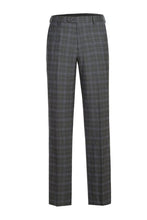 Dimgrey Windowpane 2-Button Notch Suit (2-Piece Set)