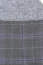 Dimgrey Windowpane 2-Button Notch Suit (2-Piece Set)