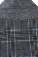 Grey Windowpane 2-Button Notch Suit (2-Piece Set)