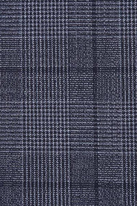 Grey Windowpane 2-Button Notch Suit (2-Piece Set)