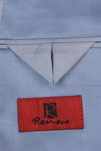 Blue Windowpane 2-Button Notch Suit (2-Piece Set)