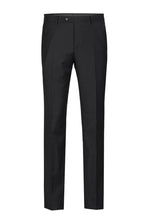 Black Solid 2-Button Notch Suit (2-Piece Set)