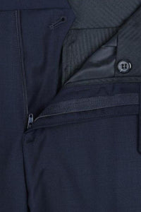 Navy Solid 2-Button Notch Suit (2-Piece Set)