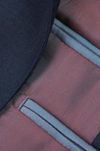 Navy Solid 2-Button Notch Suit (2-Piece Set)
