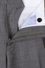 Grey Solid 2-Button Notch Suit (2-Piece Set)