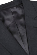 Dark Grey Solid 2-Button Notch Suit (2-Piece Set)