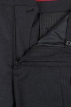 Dark Grey Solid 2-Button Notch Suit (2-Piece Set)