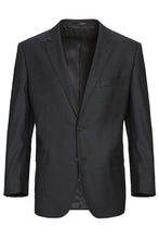 Dark Grey Solid 2-Button Notch Suit (2-Piece Set)
