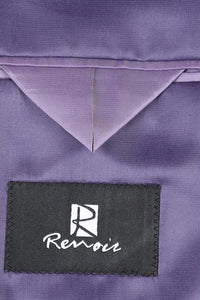 Dark Purple 2-Button Notch Suit (2-Piece Set)