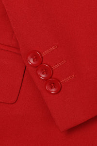 BLACKTIE "Liam" Kids Red Suit (5-Piece Set)