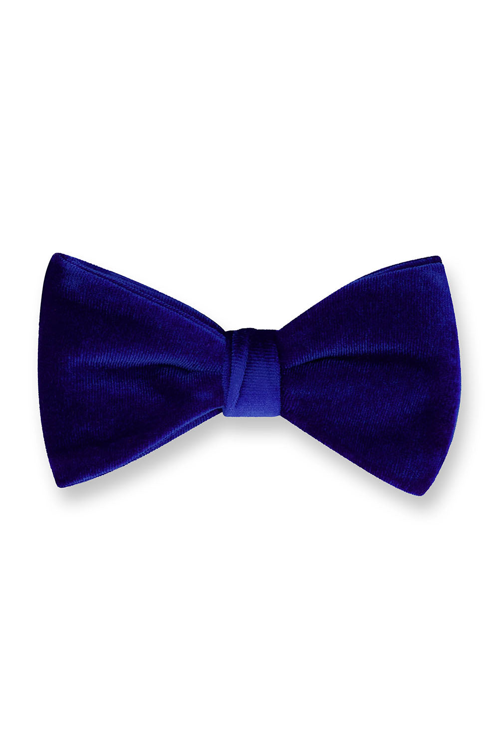 "Gala" Royal Blue Velvet Bow Tie